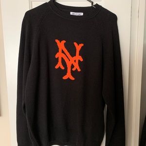 Hillflint Mets Sweater - Cooperstown Collection